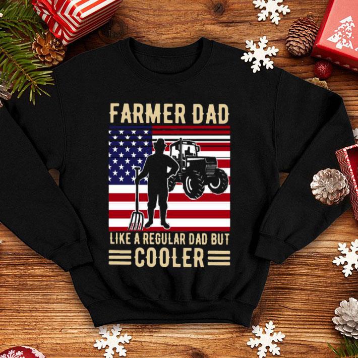 4fafec65 farmer dad like a regular dad but cooler american flag vintage shirt 4 - Farmer Dad Like A Regular Dad But Cooler American Flag Vintage Shirt