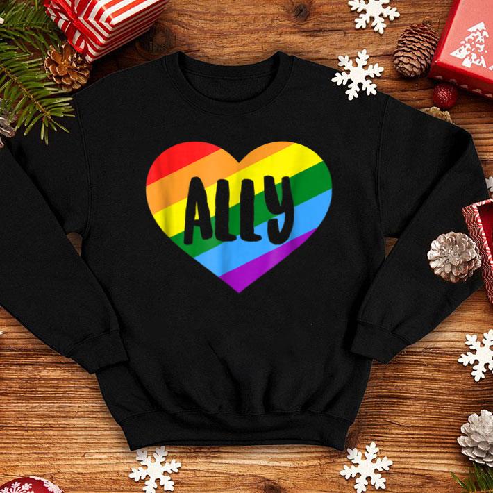 4fb3d8e8 lgbtq ally for gay pride shirt 4 - LGBTQ Ally For Gay Pride Shirt