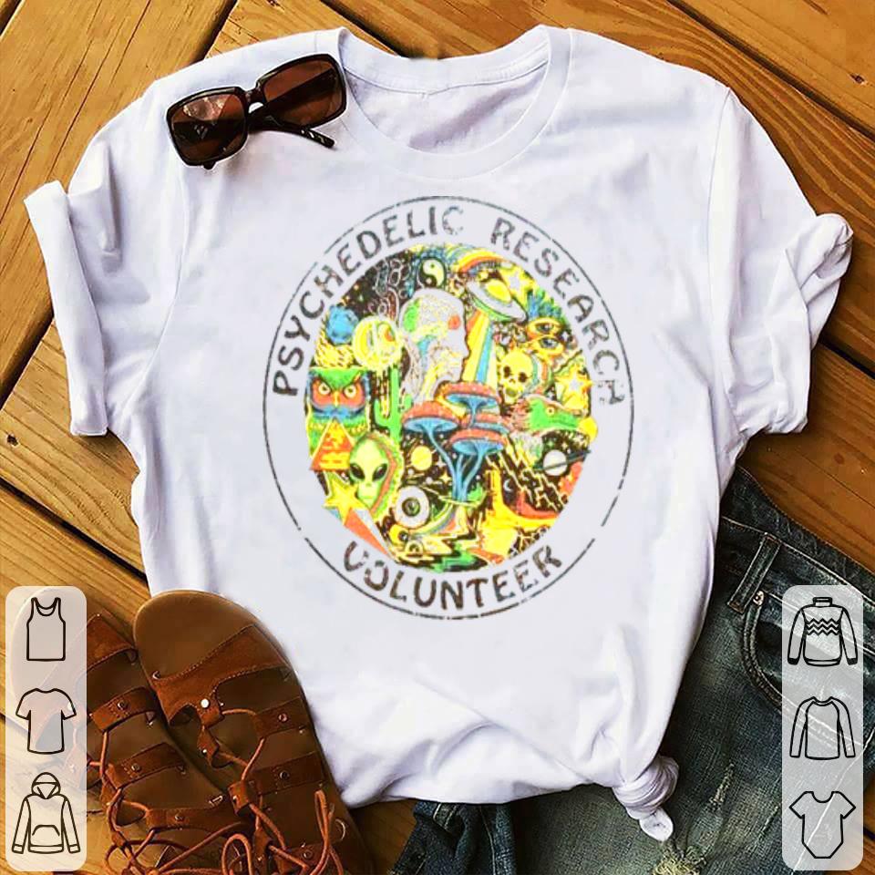 Psychedelic Research Volunteer Ringer Shirt