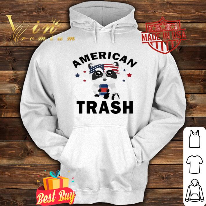 Racoon American Trash Independence Day shirt