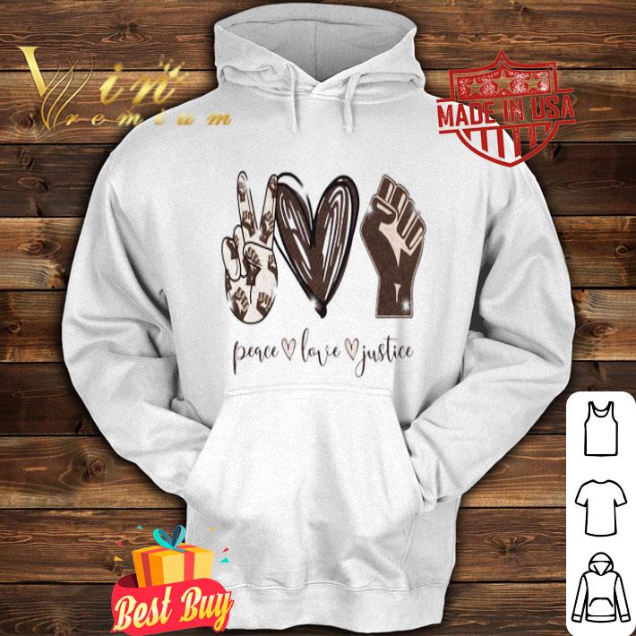 Peace Love Justice George Floyd shirt