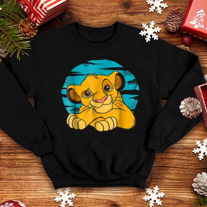 521b62b2 disney the lion king young simba resting blue 90s shirt 4 - Disney The Lion King Young Simba Resting Blue 90s Shirt