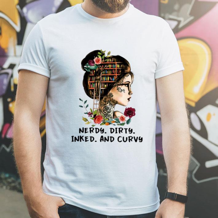 Nerdy Dirty Inked And Curvy Tattoo Flower shirt 8 Nerdy Dirty Inked And Curvy Tattoo Flower shirt