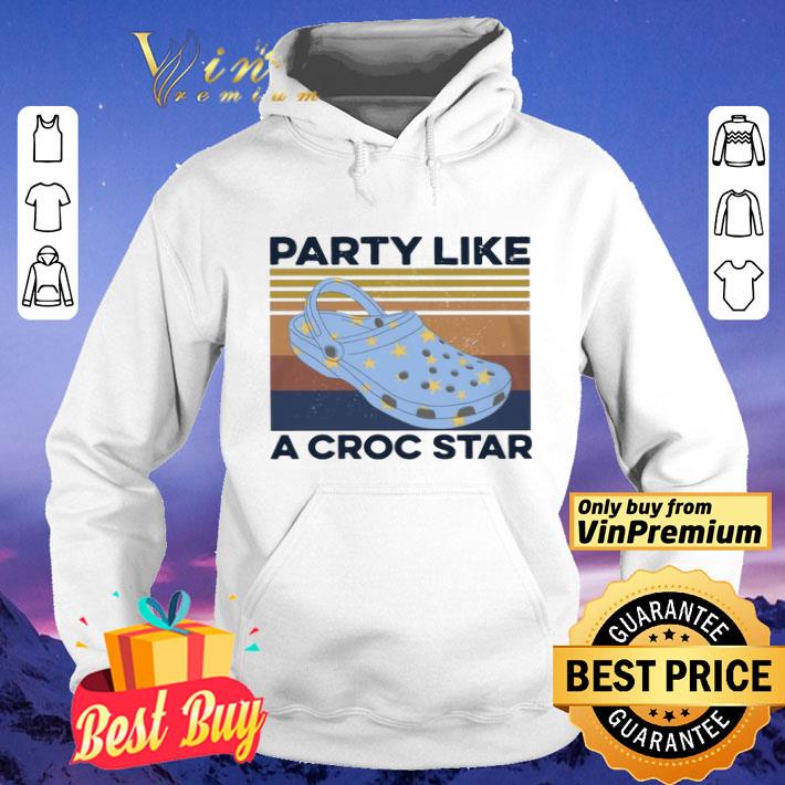 54eeb0c9 party like a croc star vintage shirt 4 - Party Like a Croc star vintage shirt