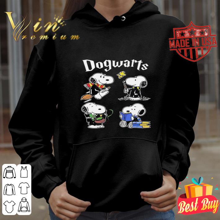 Dogwarts Snoopy and Woodstock mashup Harry Potter shirt