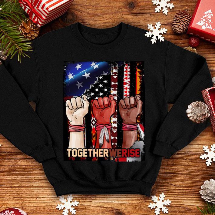 Black Live Matter Strong Hand Together We Rise American Flag Shirt 560465f2 black live matter strong hand together we rise american flag shirt 4 - Black Live Matter Strong Hand Together We Rise American Flag Shirt