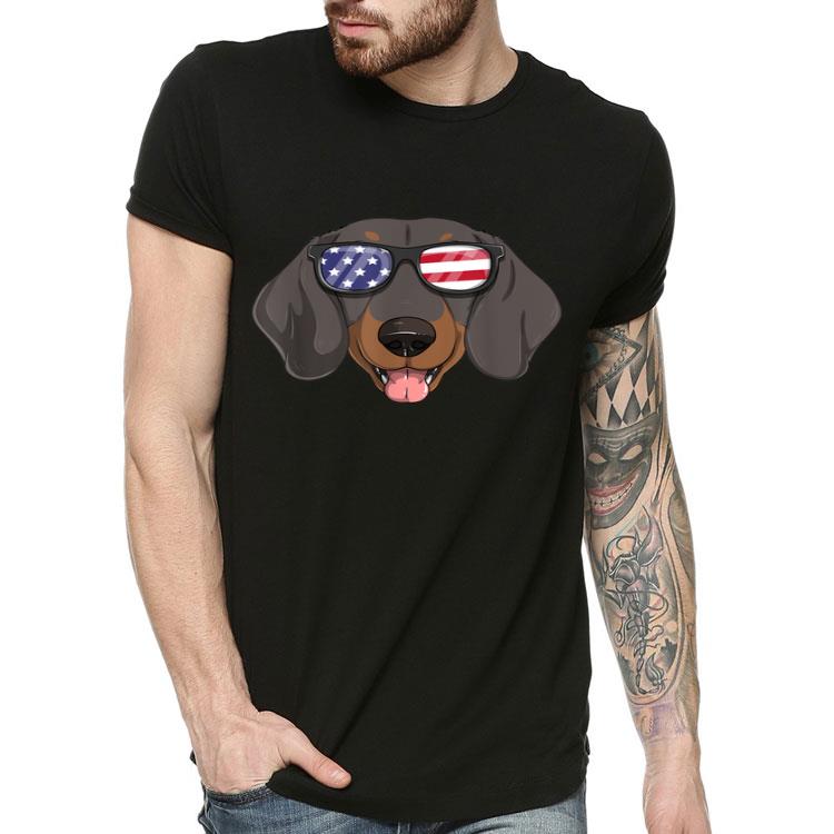 56b37bff dachshund dog patriotic usa 4th of july american cute shirt 4 - Dachshund Dog Patriotic USA 4th Of July American Cute Shirt