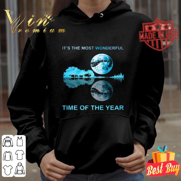 56f41999 it s the most wonderful time of the year reflection guitar lake and moon christmas shirt 4 - It’s The Most Wonderful Time Of The Year Reflection Guitar Lake And Moon Christmas shirt