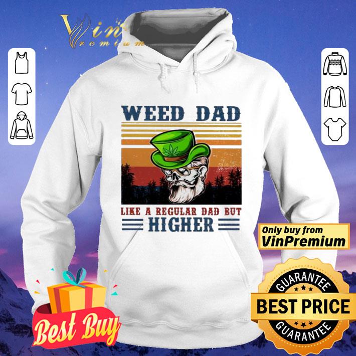 57a2c041 weed dad like a regular dad but higher vintage shirt 4 - Weed dad like a regular dad but higher vintage shirt