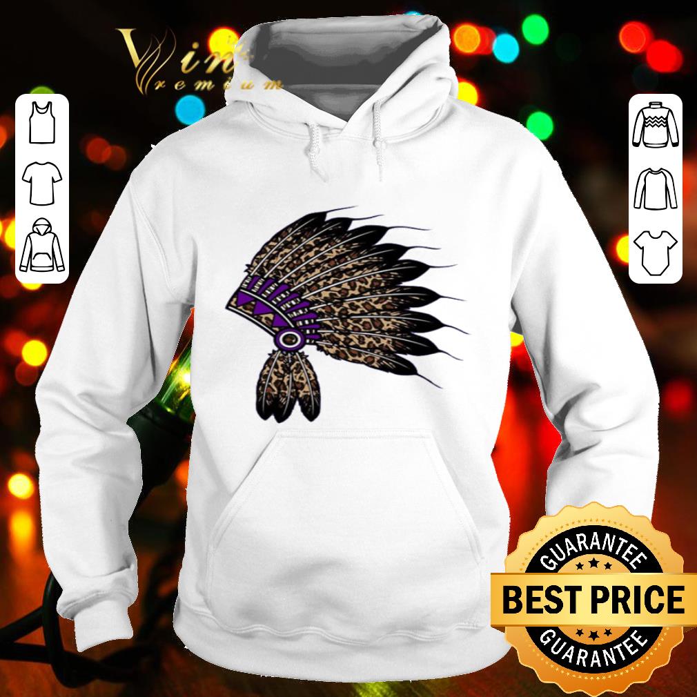 USA Native American Feather Headdress Native Indian shirt
