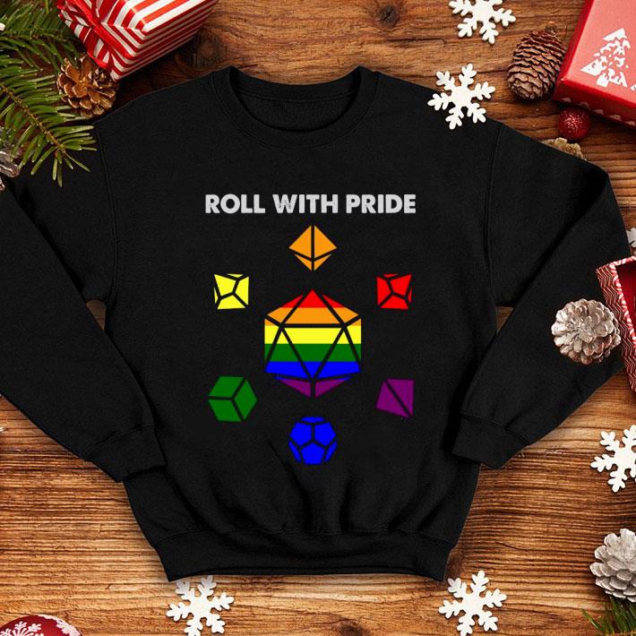 59e1e9c9 roll with pride lgbt dungeon and dragons shirt 4 - Roll With Pride LGBT Dungeon And Dragons Shirt