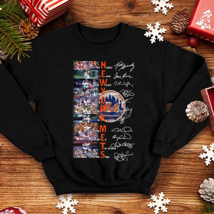 New York Mets Signatures Keith Hernandez Tom Seaver shirt