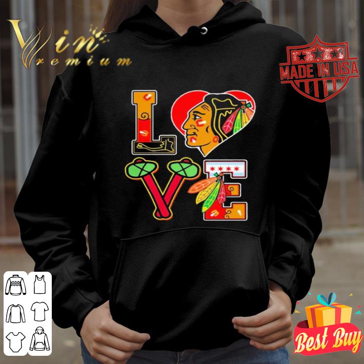 Love Chicago Blackhawks Logo shirt