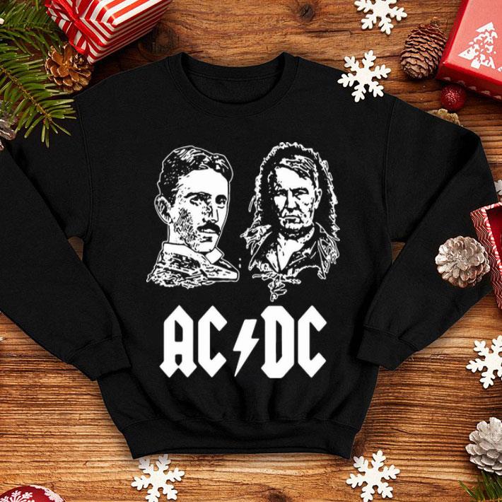 ACDC Nikola Tesla Thomas Edison Science shirt