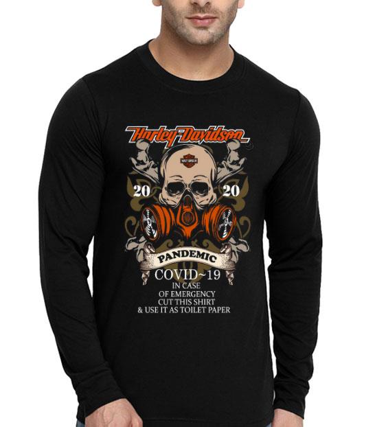 5eb43737 skull harley davidson 2020 pandemic covid 19 shirt 4 - Skull Harley Davidson 2020 Pandemic COVID-19 Shirt