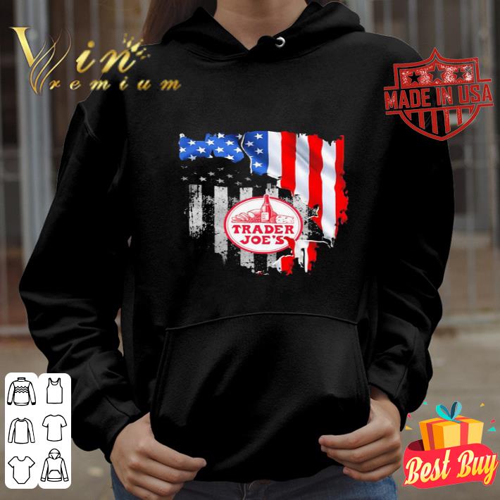 Trader Joe’s American Flag Independence Day shirt