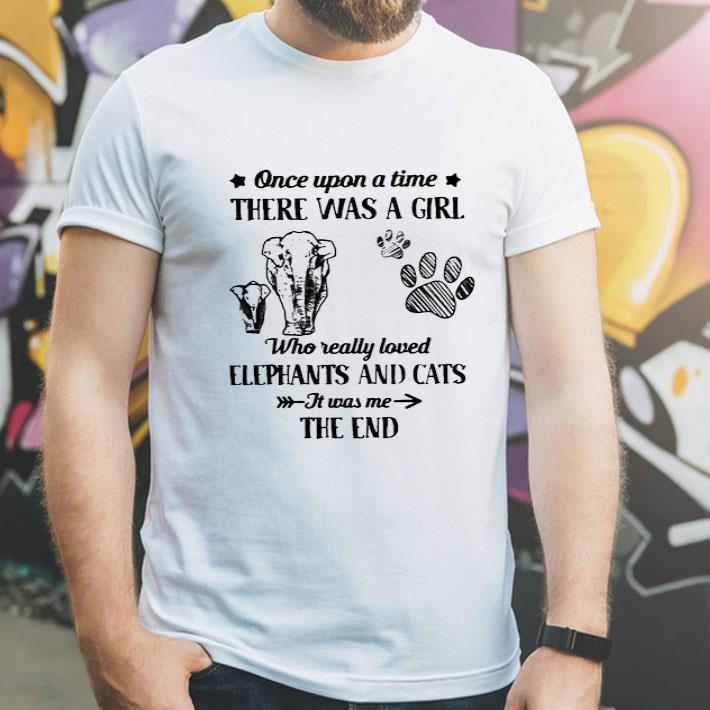 Once Upon A Time There Was A Girl Who Really Love Elephants And Cats shirt 8 Once Upon A Time There Was A Girl Who Really Love Elephants And Cats shirt