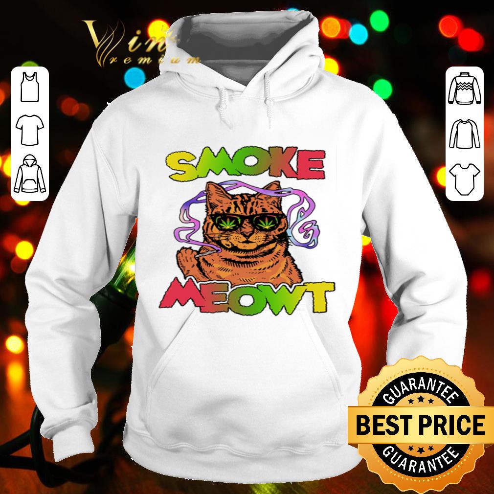 606cc84f cat smoking smoke meowt weed cannabis shirt 4 - Cat Smoking Smoke Meowt Weed Cannabis shirt