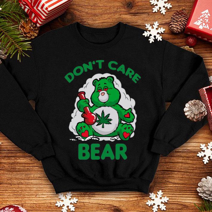 Don't Care Bear Smoking Weed shirt 8 Don't Care Bear Smoking Weed shirt