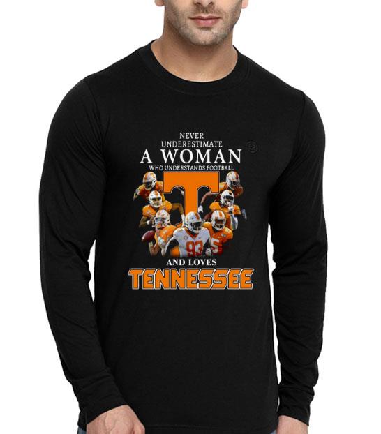 61e019d3 never underestimate a woman who understands football and loves tennessee shirt 4 - Never Underestimate A Woman Who Understands Football And Loves Tennessee Shirt