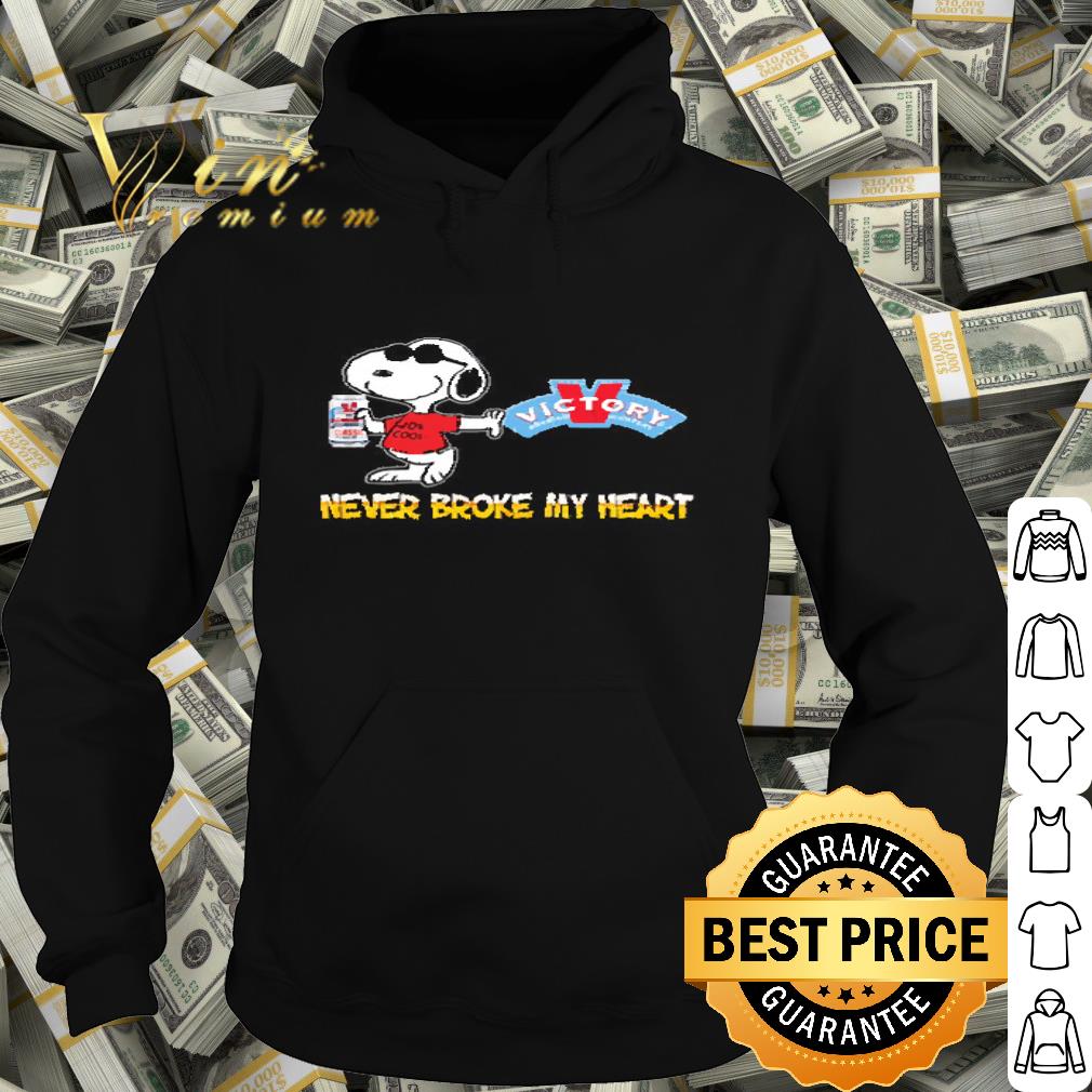 Snoopy Never Block My Heart Victory Brewing shirt