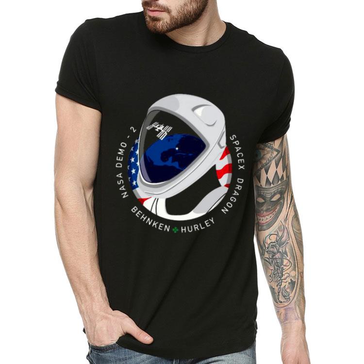 63112ef1 nasa demo 2 behnken hurley spacex dragon shirt 4 - Nasa Demo – 2 Behnken Hurley Spacex Dragon Shirt