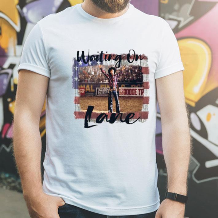 Waiting On Lane American Flag Shirt