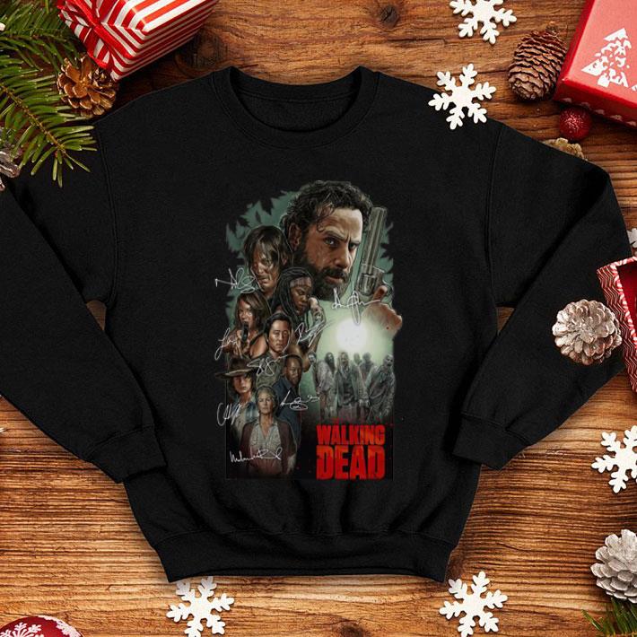 The Walking Dead Signatures shirt