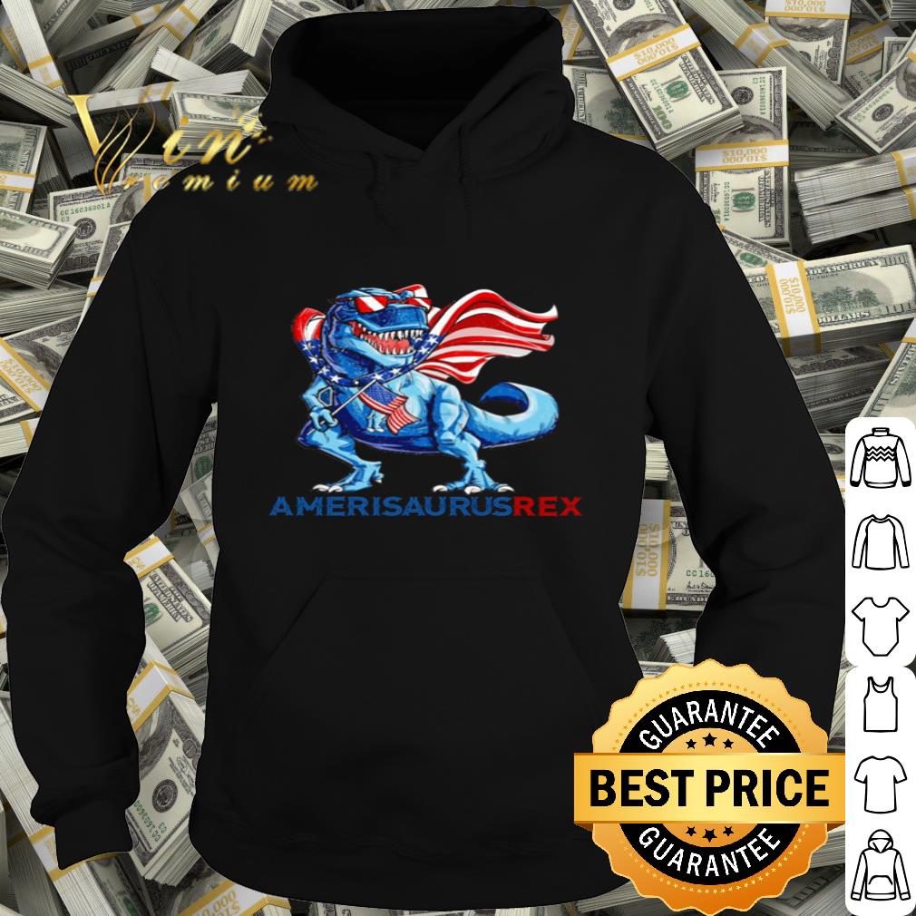 T-Rex Amerisaurus Rex American Flag shirt