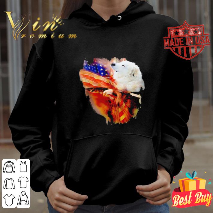 Great Pyrenees and Eagle America 4th of july independence day shirt