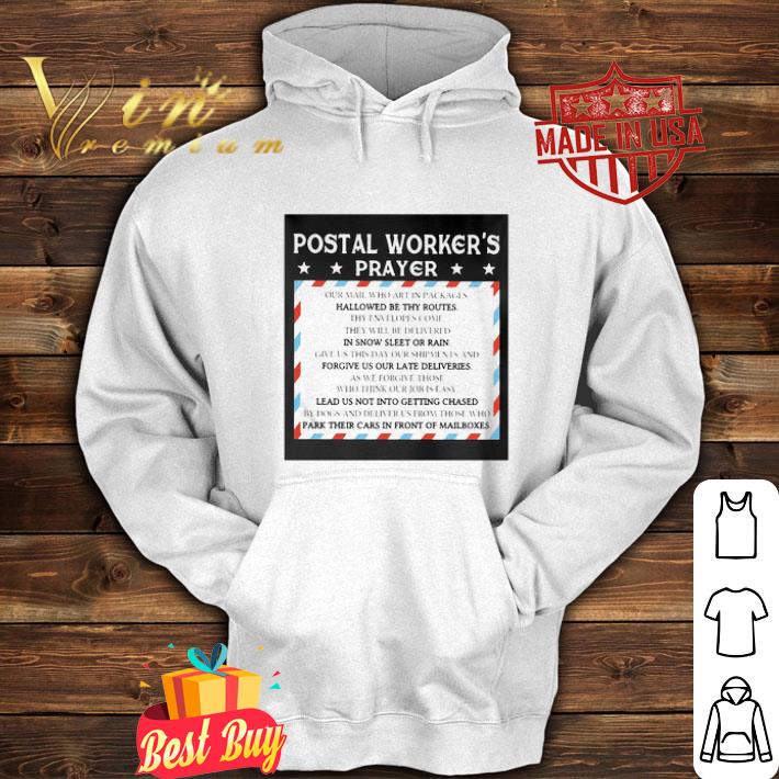 Postal Worker’s Prayer Out Mail Who Art In Packages Hallowed shirt