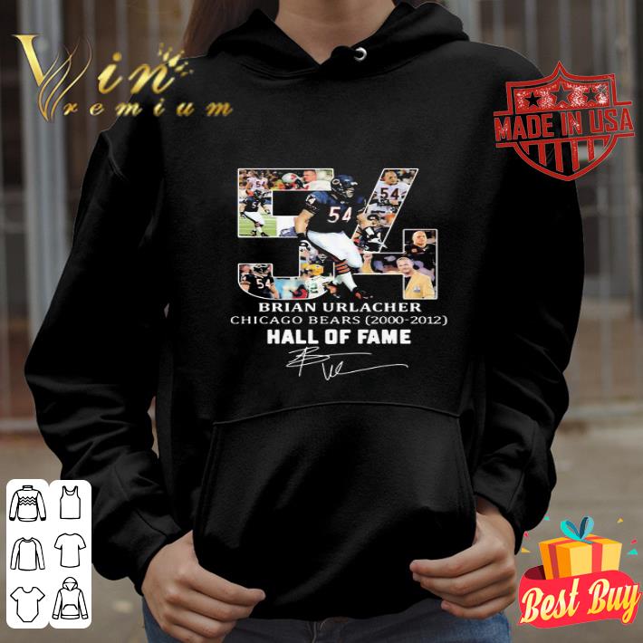 66c468c9 54 brian urlacher 2000 2012 signature hall of fame chicago bears shirt 4 - 54 Brian Urlacher 2000-2012 Signature Hall Of Fame Chicago Bears shirt