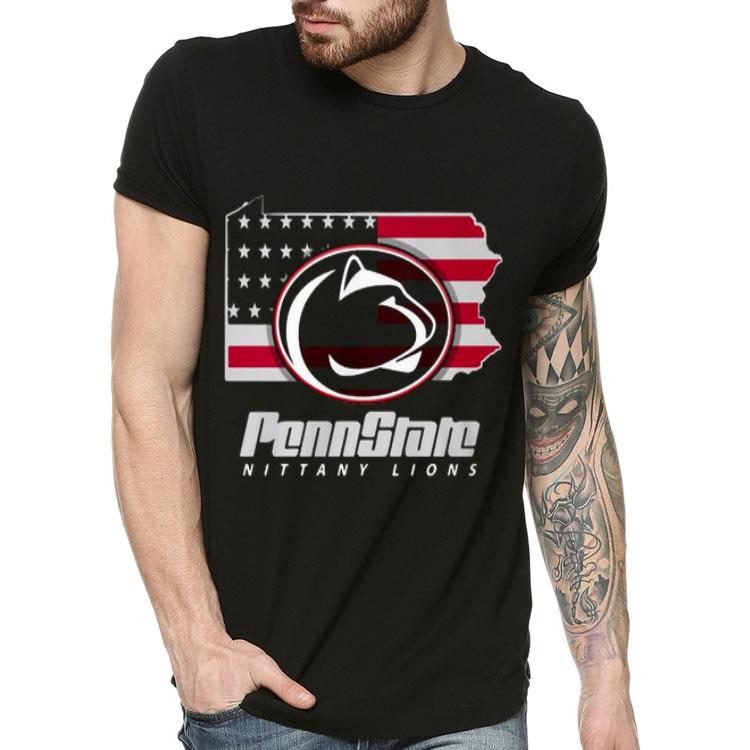 67b0c0b0 penn state nittany lions american flag shirt 4 - Penn State Nittany Lions American Flag Shirt