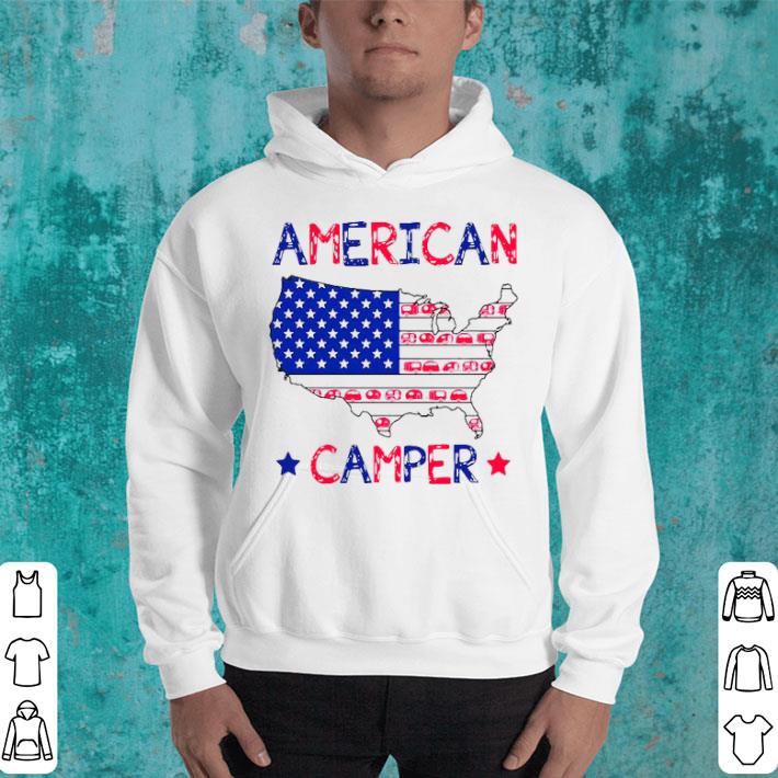 4th Of July American Camper Independence Day Shirt 10 4th Of July American Camper Independence Day Shirt