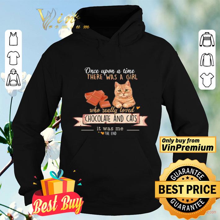 6934208a one upon a time there was a girl who really loved chocolate and cats shirt 4 - One Upon A Time There Was A Girl Who Really Loved Chocolate And Cats shirt
