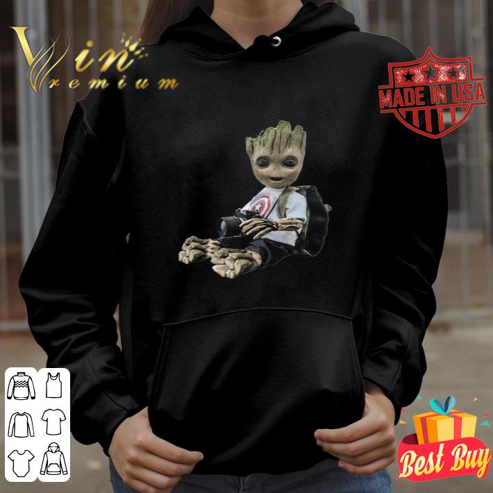 Captain America Baby Groot Photogrooter Photography shirt