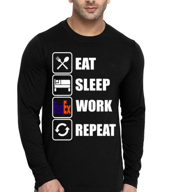 Eat Sleep Work And Repeat Shirt