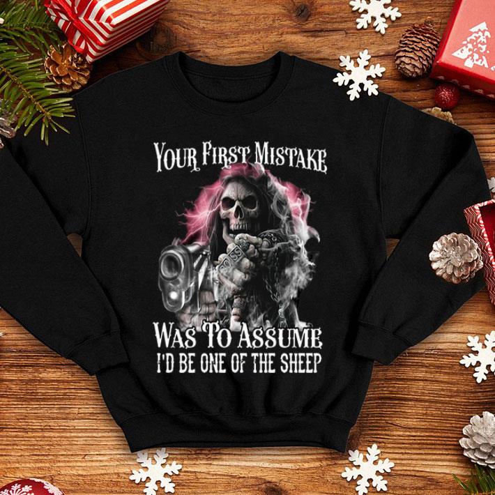 Devil Your First Mistake Was To Assume I'd Be One Of The Sheep shirt