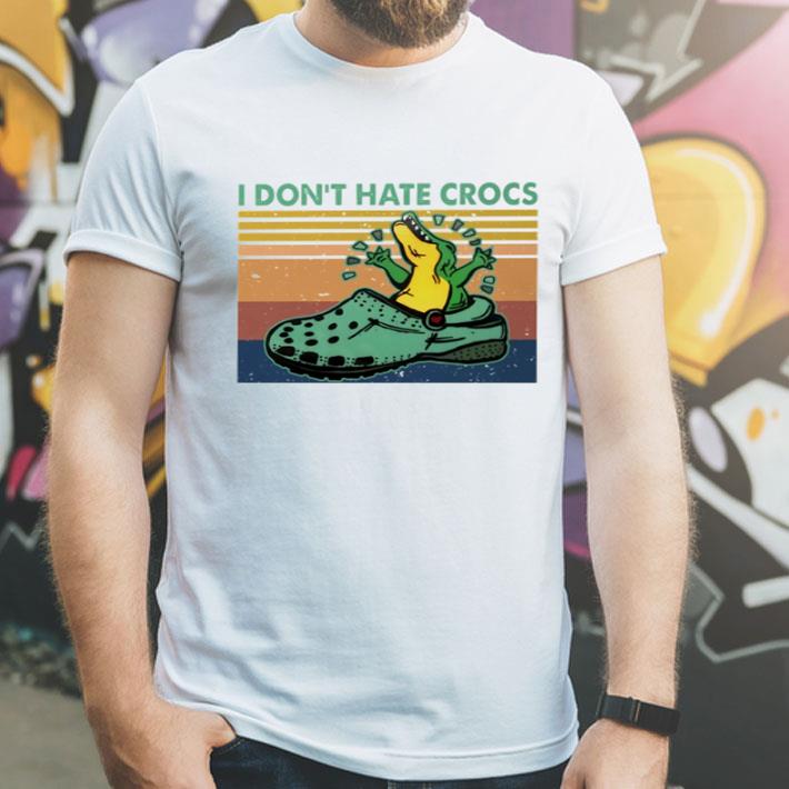 Vintage Crocodile I Don’t Hate Crocs shirt