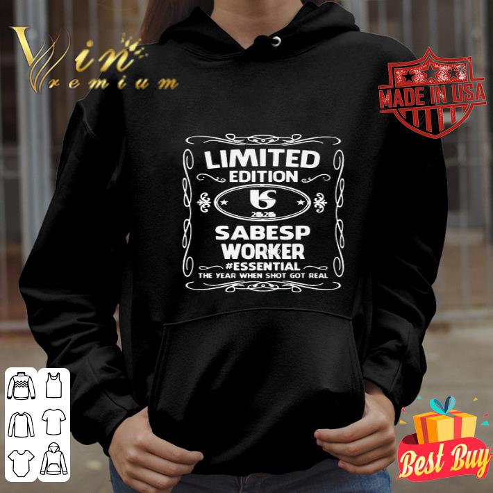 Limited Edition Sabesp Worker Essential Coronavirus shirt