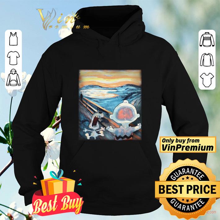 6c6cf8d9 snoopy and charlie brown van gogh starry night shirt 4 - Snoopy and charlie brown van gogh starry night shirt