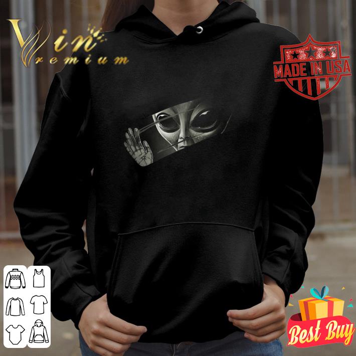 6e33e521 aliens face ufo shirt 4 - Aliens Face UFO shirt
