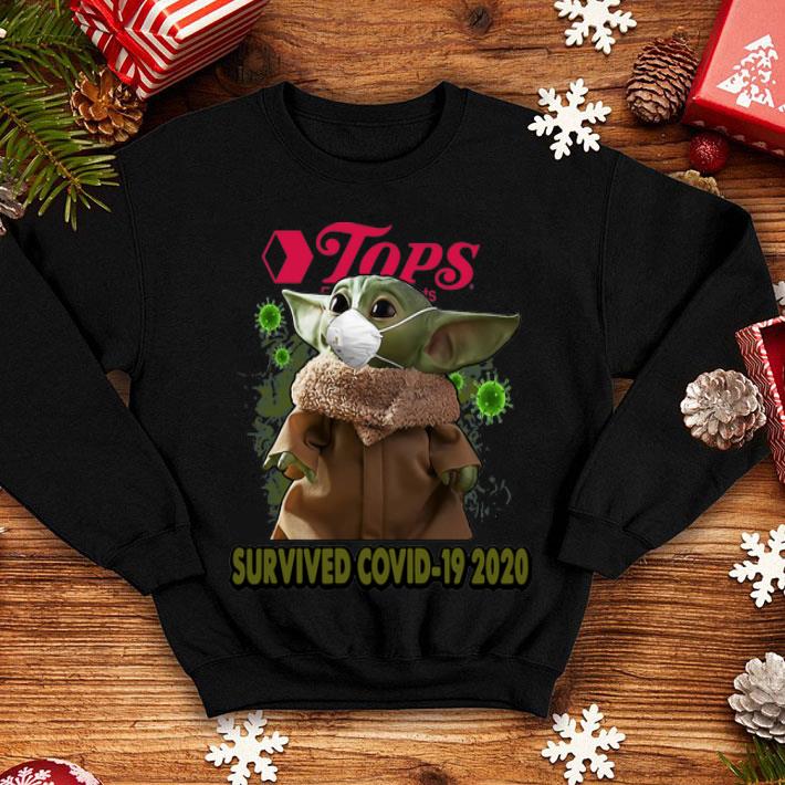 Star Wars Baby Yoda Tops Free Markets Survived Covid-19 2020 shirt