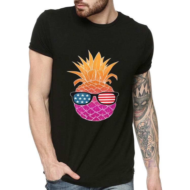 7068a47d hawaiian pineapple american flag sunglasses 4th of july shirt 4 - Hawaiian Pineapple American Flag Sunglasses 4th Of July Shirt