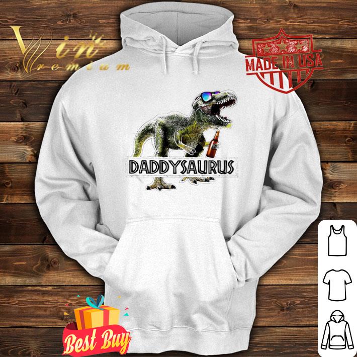Daddysaurus T-Rex dinosaur Beer Father’s Day shirt