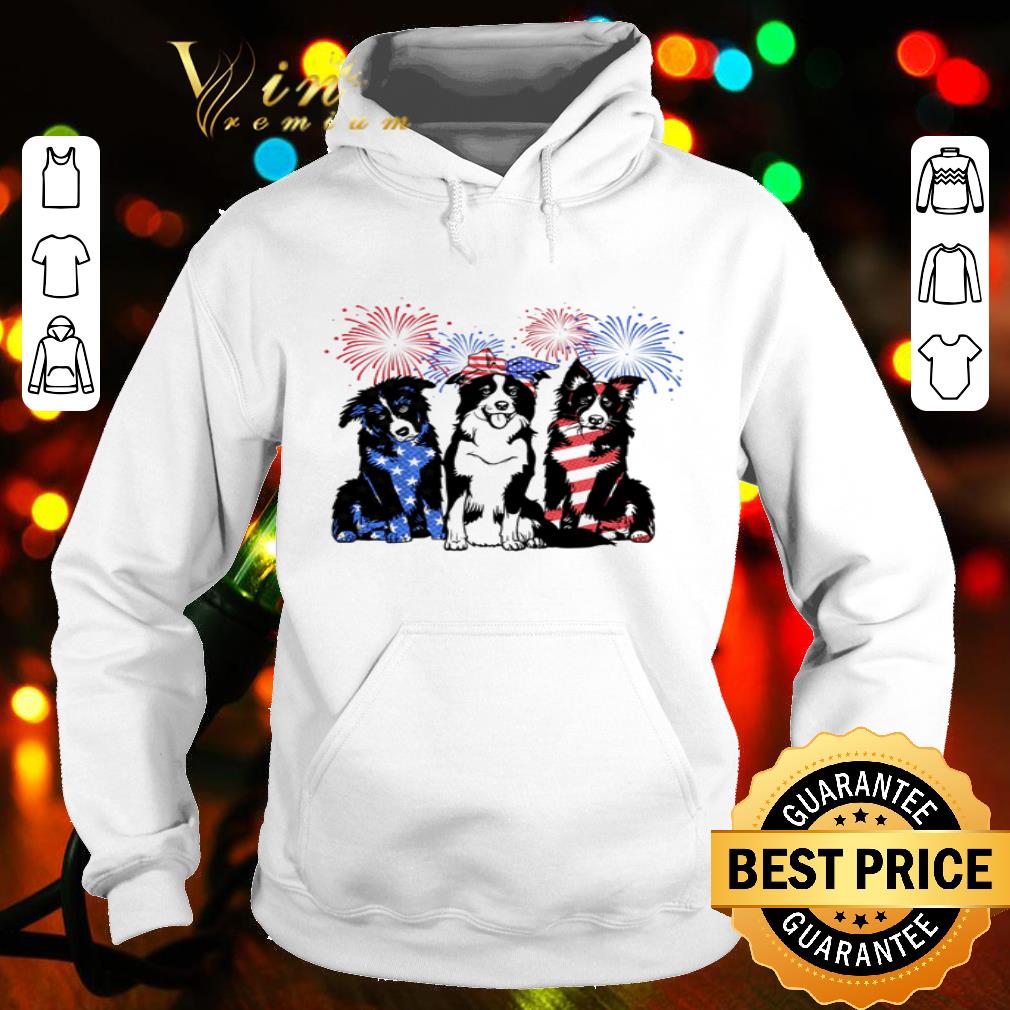 71ba2eaa firework border collie blue white red american flag shirt 4 - Firework Border Collie Blue White Red American Flag shirt
