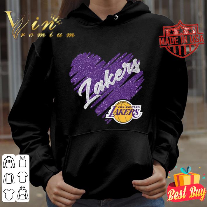Glitter Love Los Angeles Lakers shirt