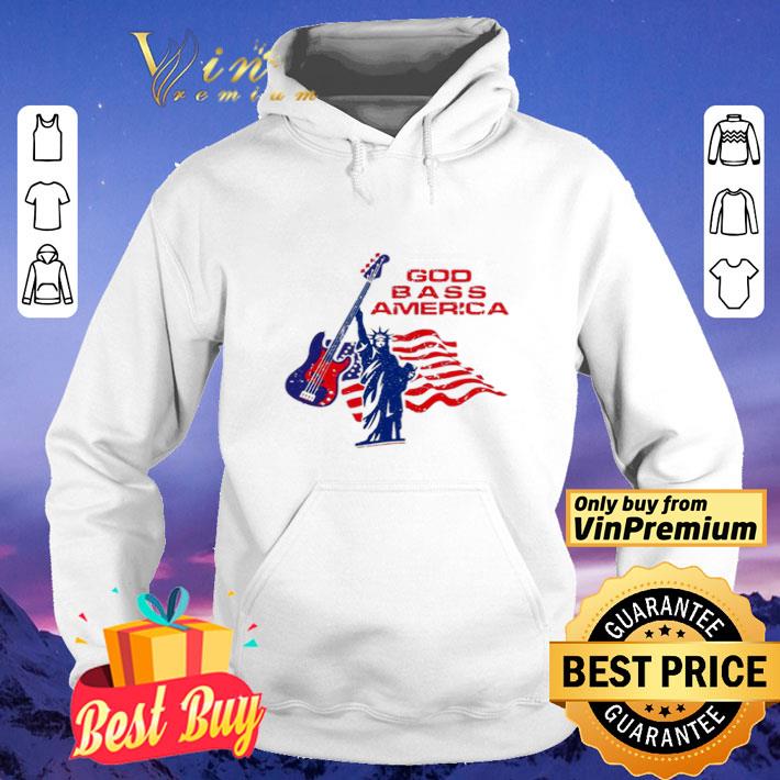 Liberty Enlightening The World God Bass American Flag shirt