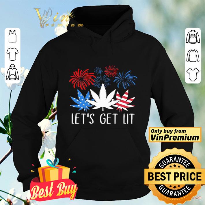 7255b646 happy the 4th of july weed let s get lit shirt 4 - Happy the 4th of July Weed let’s get lit shirt