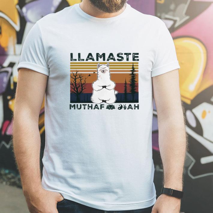 Vintage Llama Llamaste Muthafuckah shirt